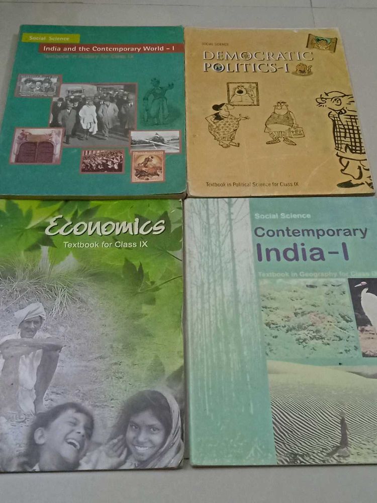 Class 9 NCERT Books Set - 4 Textbooks