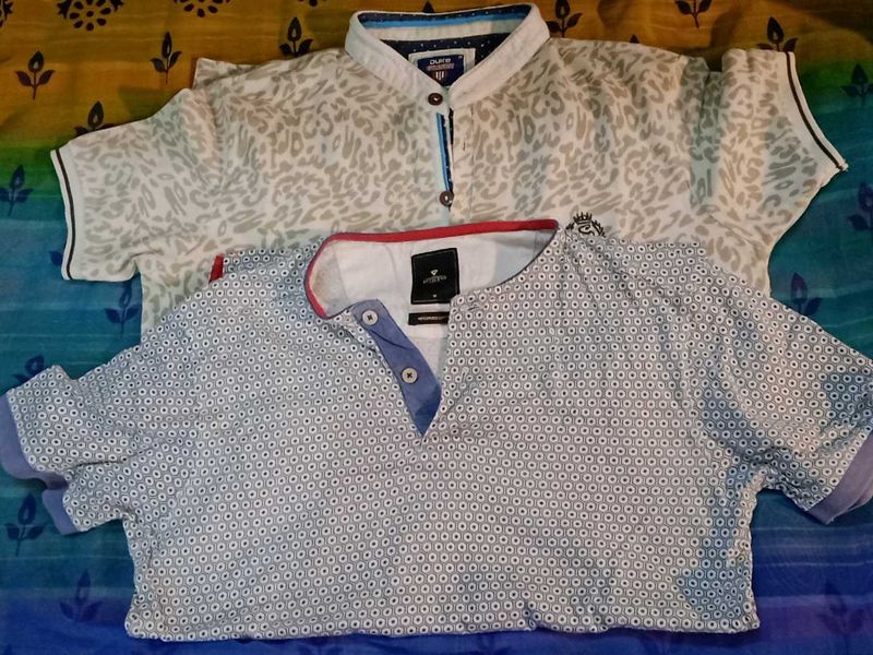 2 Branded Pure Cotton White Tshirts Duke Invictus