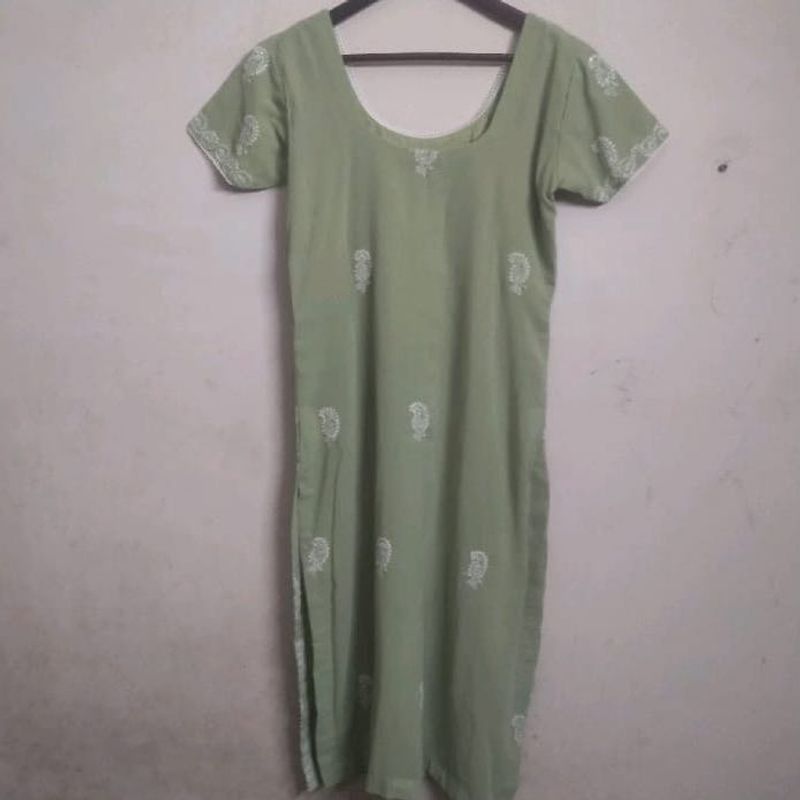 chikankari complete kurta set