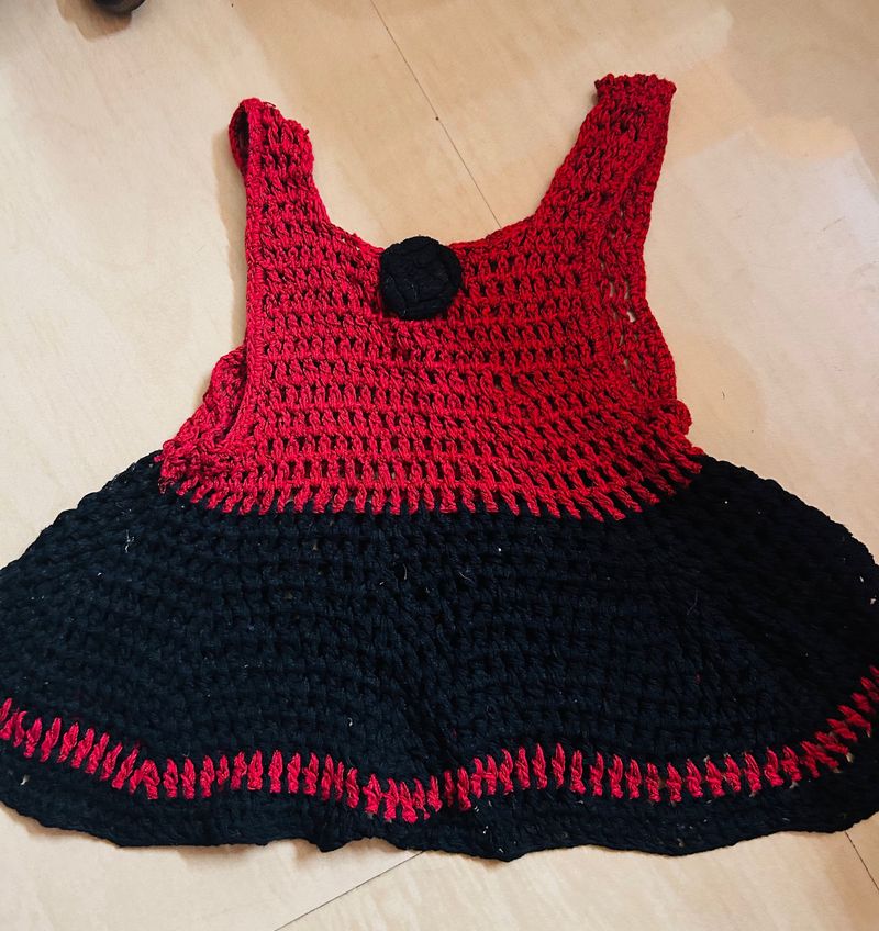 Hand Made Woollen Frock