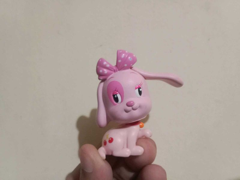 Cute Pink Puppy Toy