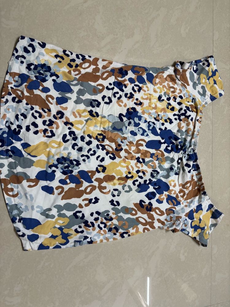 Maternity Animal Print Top - UK 12