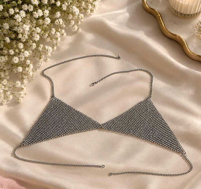 Sparkling Chain Bra Top (Free size)