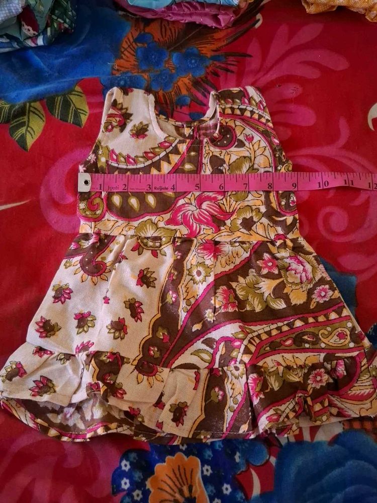 Cute Floral Print Baby Girl Dresses