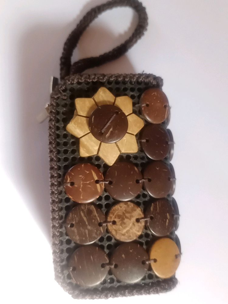 unique shells hand purse
