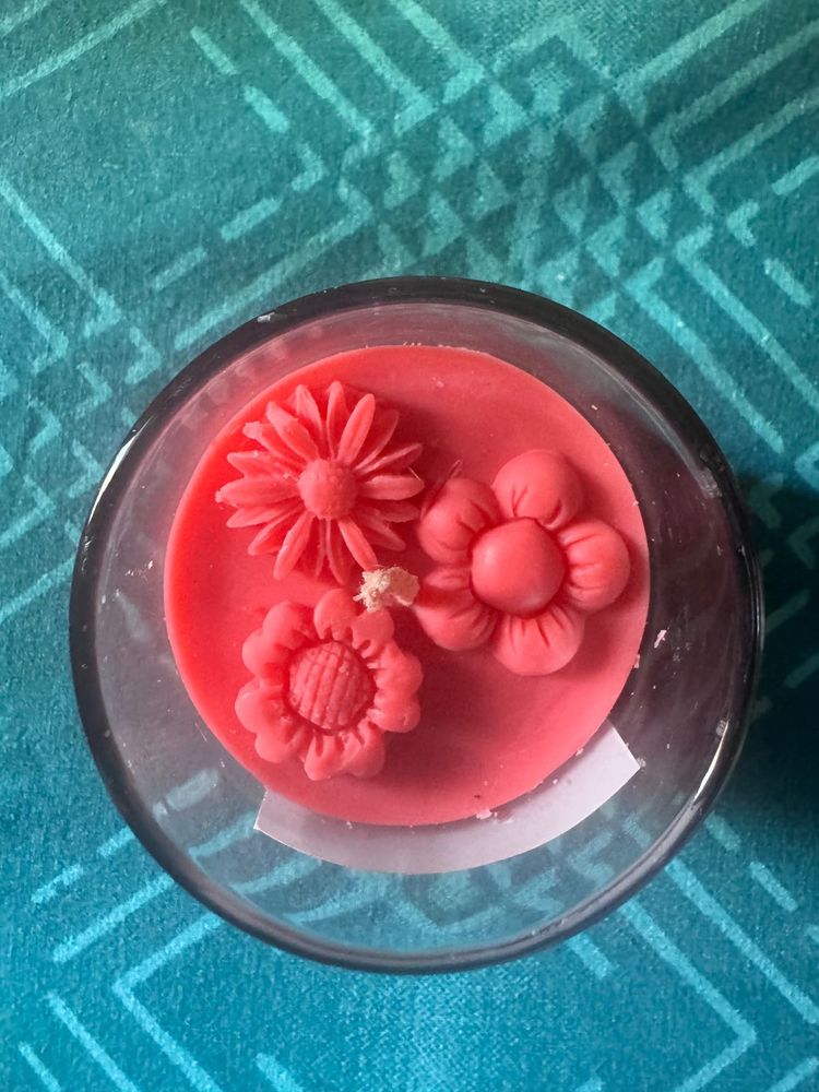 Floral Scented Candle