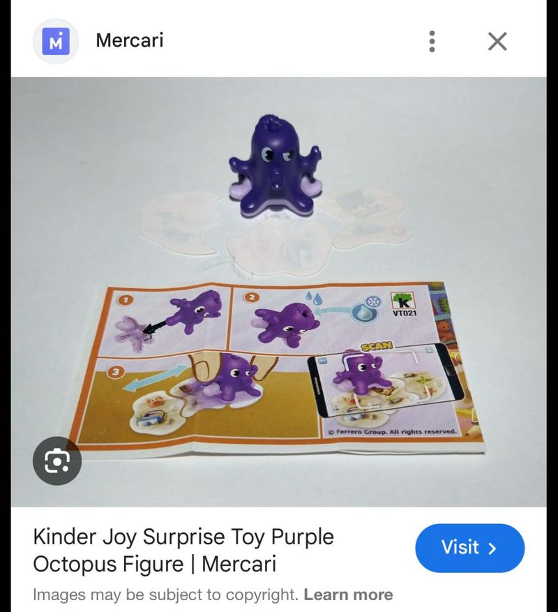 🆘last price/kinder joy Capsule Toy Imported