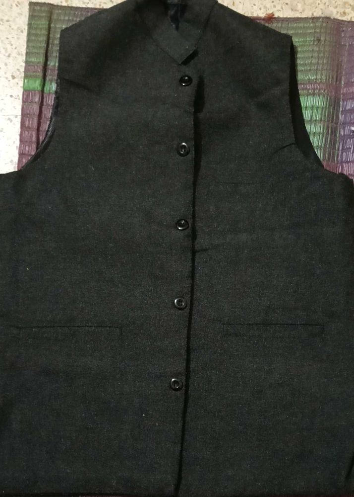Classic Black Vest