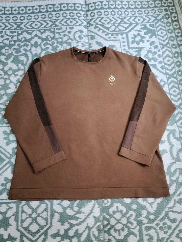 Chopstick 5XL Dark Brown Crewneck Sweatshirt