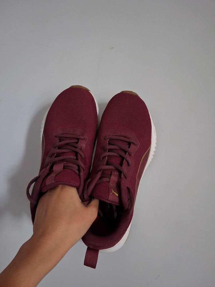 Puma Burgundy Sneakers