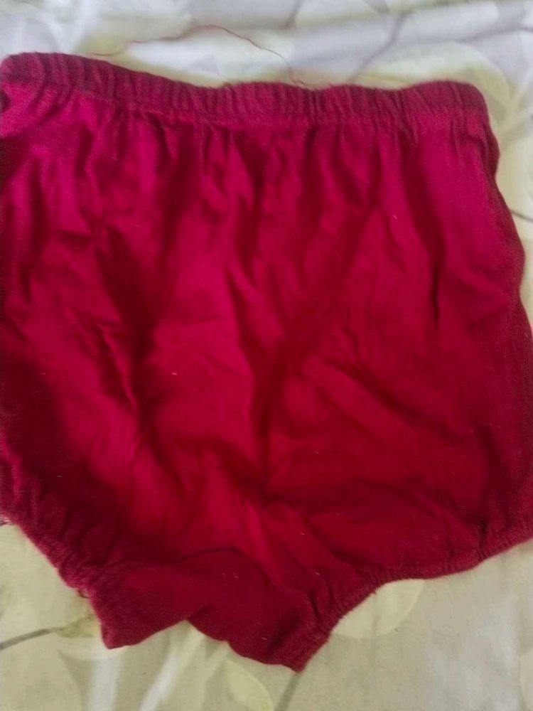 Red Cotton Briefs