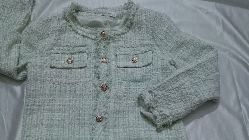 Pastel Tweed Jacket