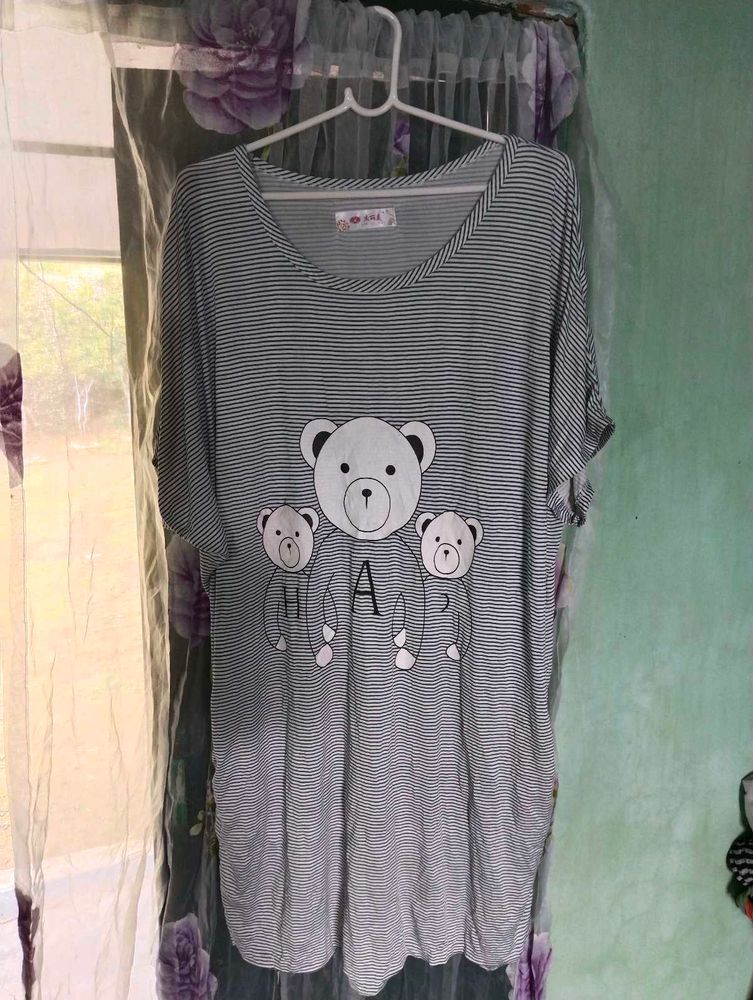 Length 39, offer prices,Cute Teddy Bear Striped Tu