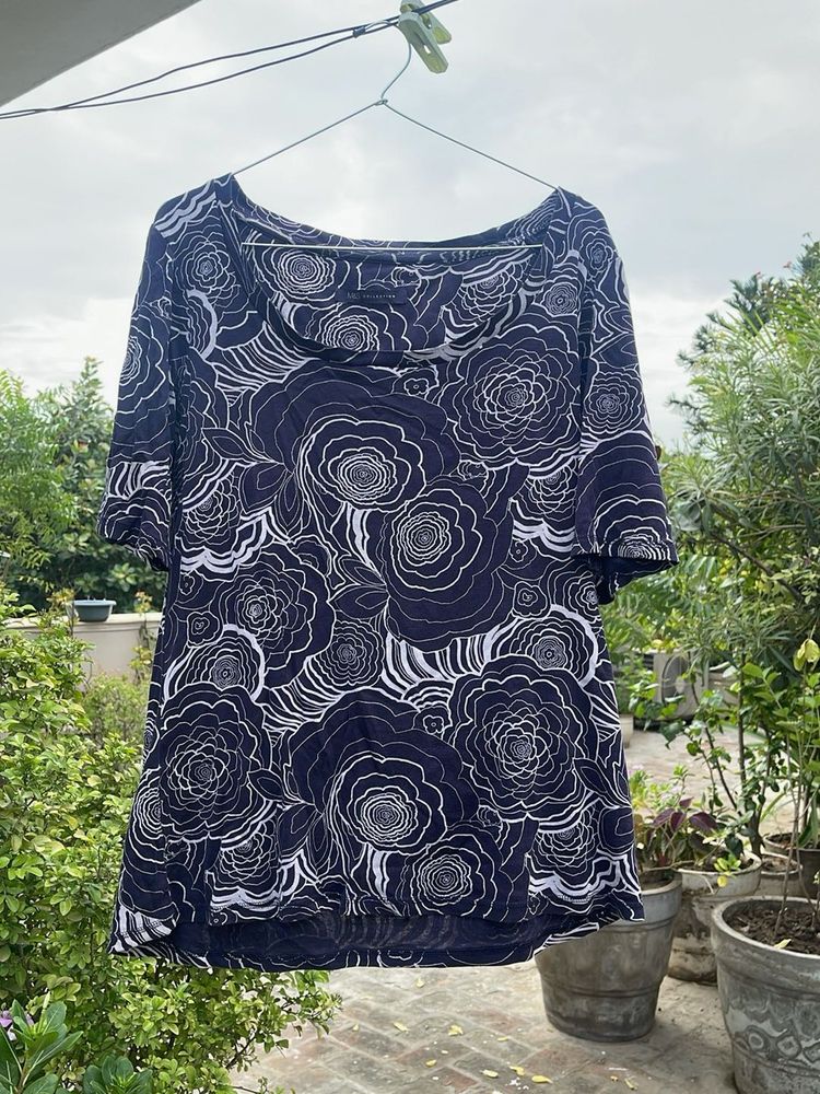 Floral Print Blouse