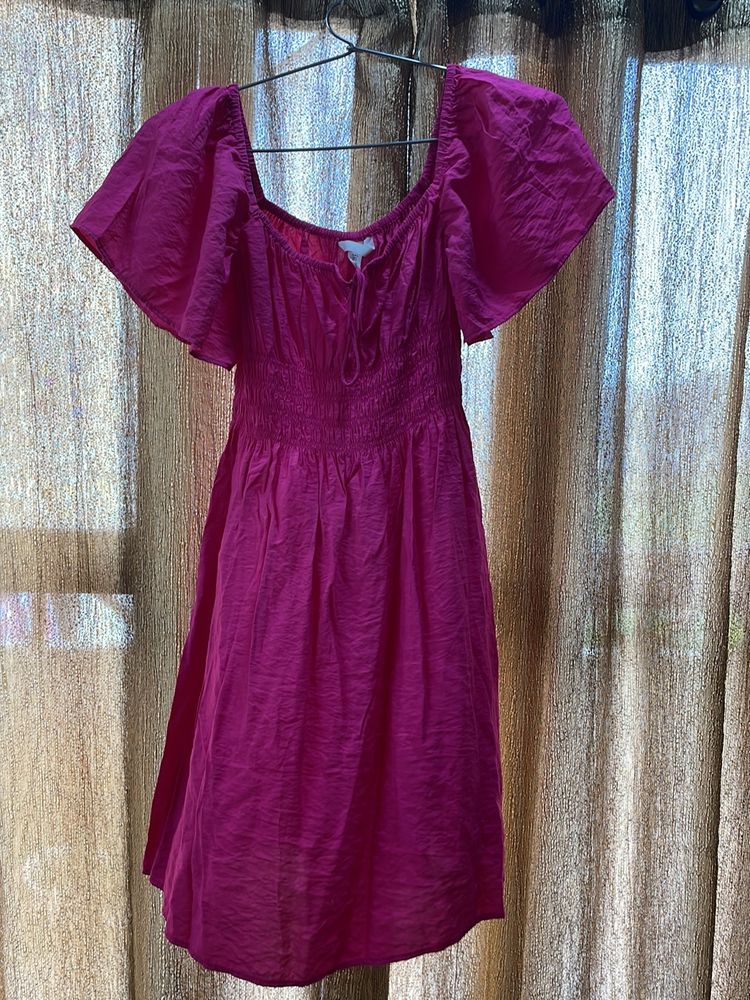 H&amp;M Hot Pink Dress