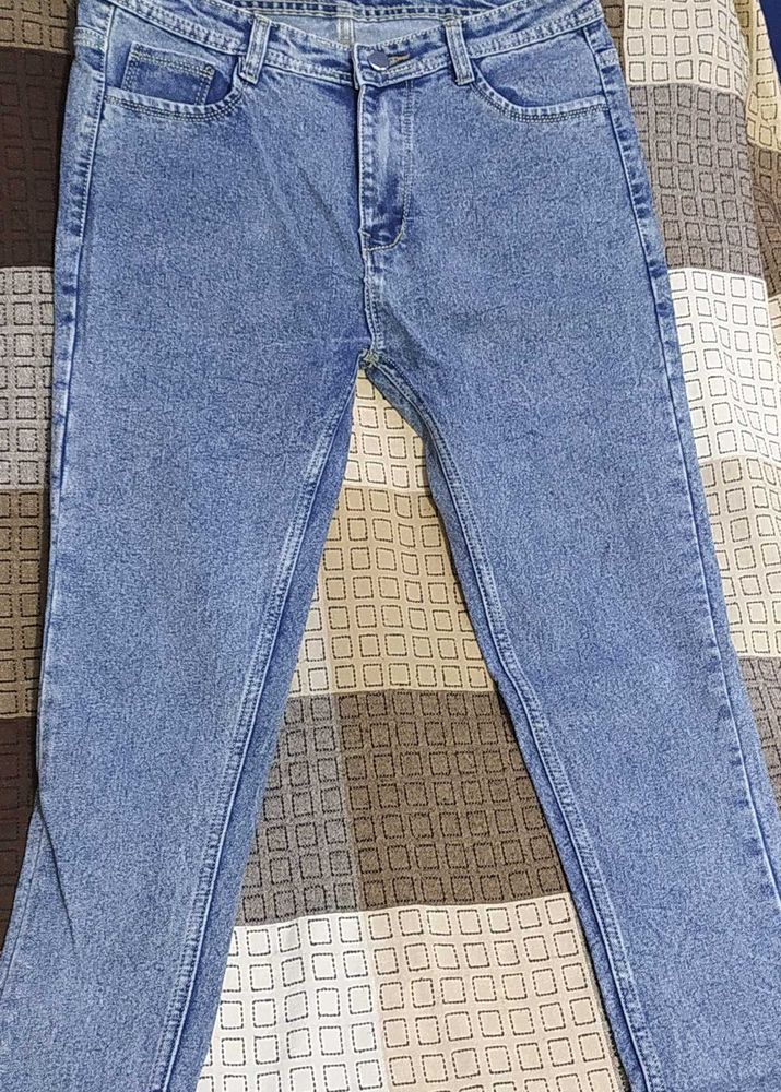 Classic Blue Denim Jeans