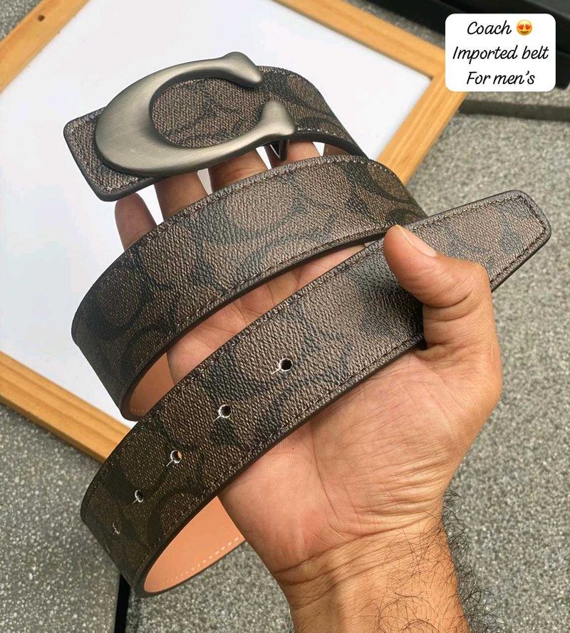 COACH 😋**✅PREMIUM QUALITY**✅IMPORTED LEATHER BELT