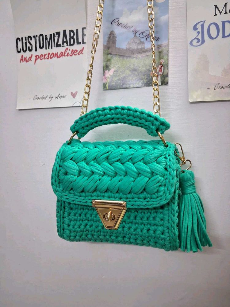 Handmade Crocheted Bag
