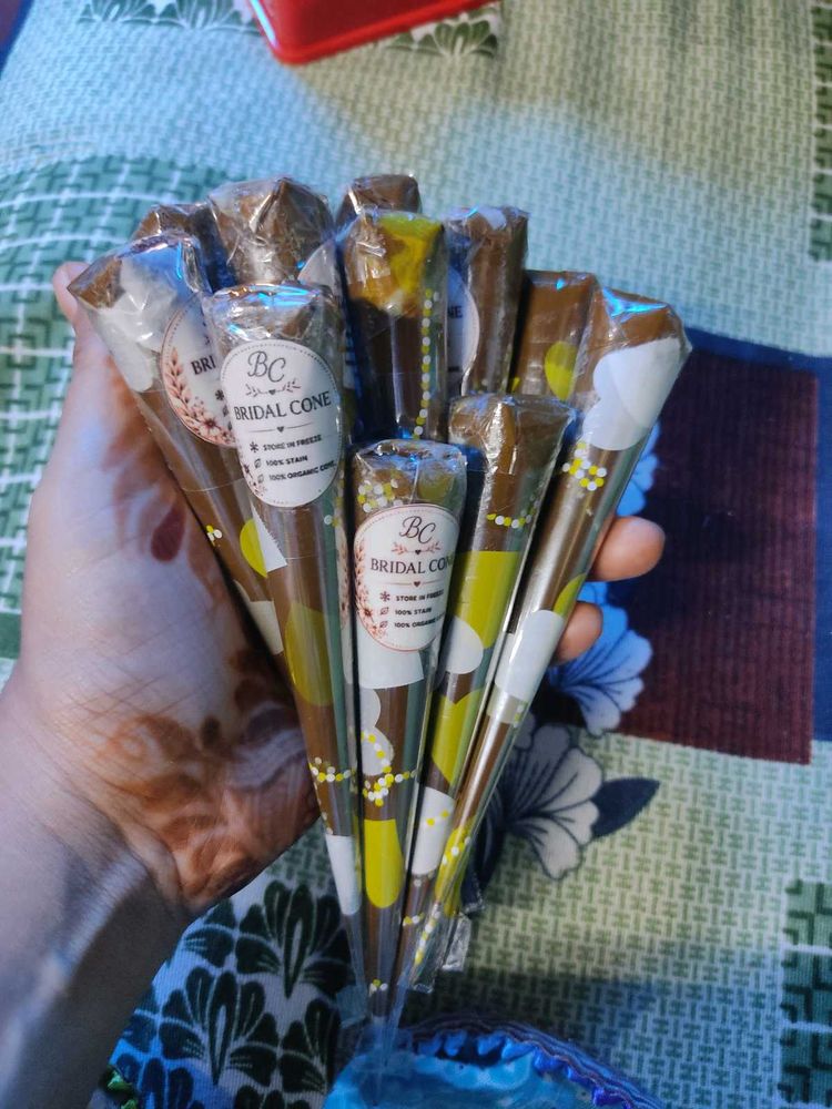 Bridal Henna organic Cones