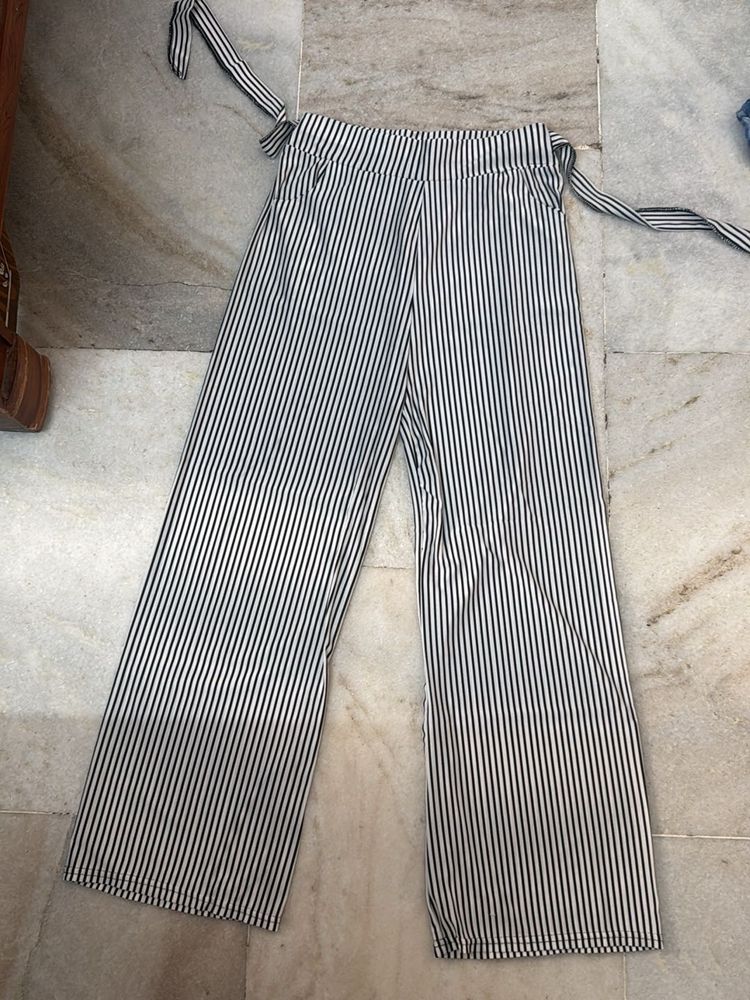 Striped Palazzo Pants