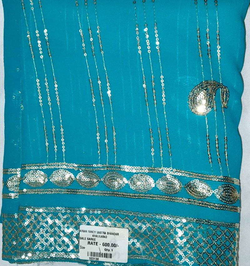 chatpati vintage sequins  saree