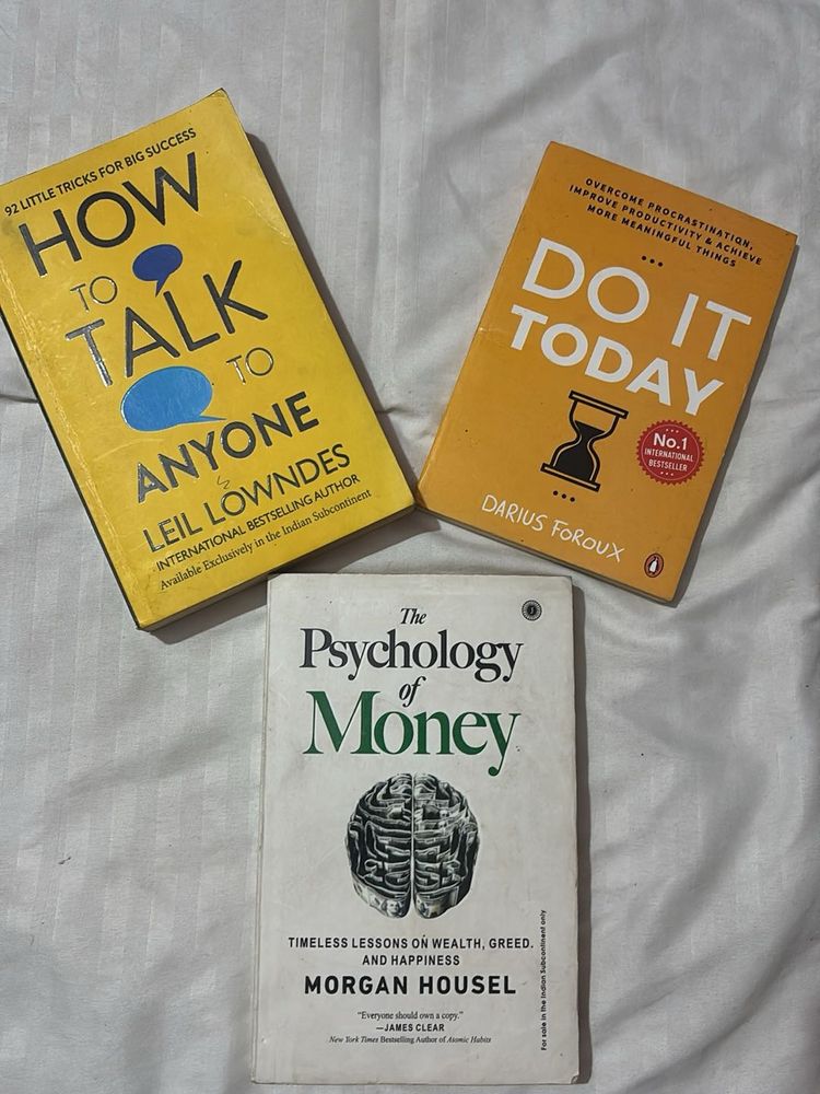 3 Popular Self-Help Books