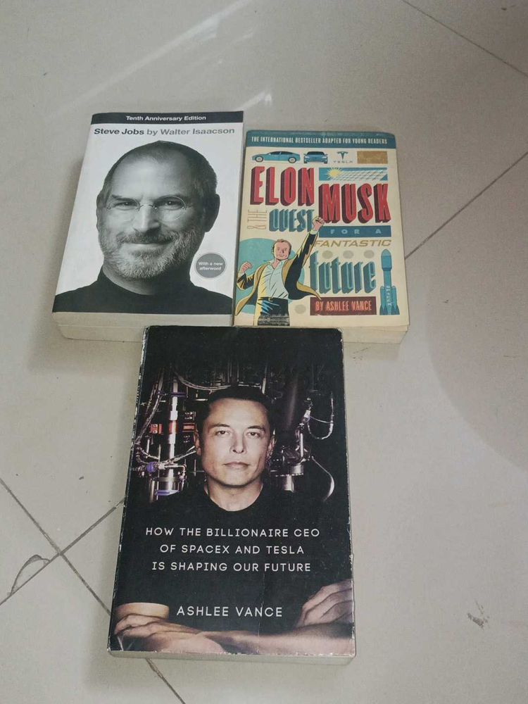 Steve Jobs &amp; Elon Musk Biographies
