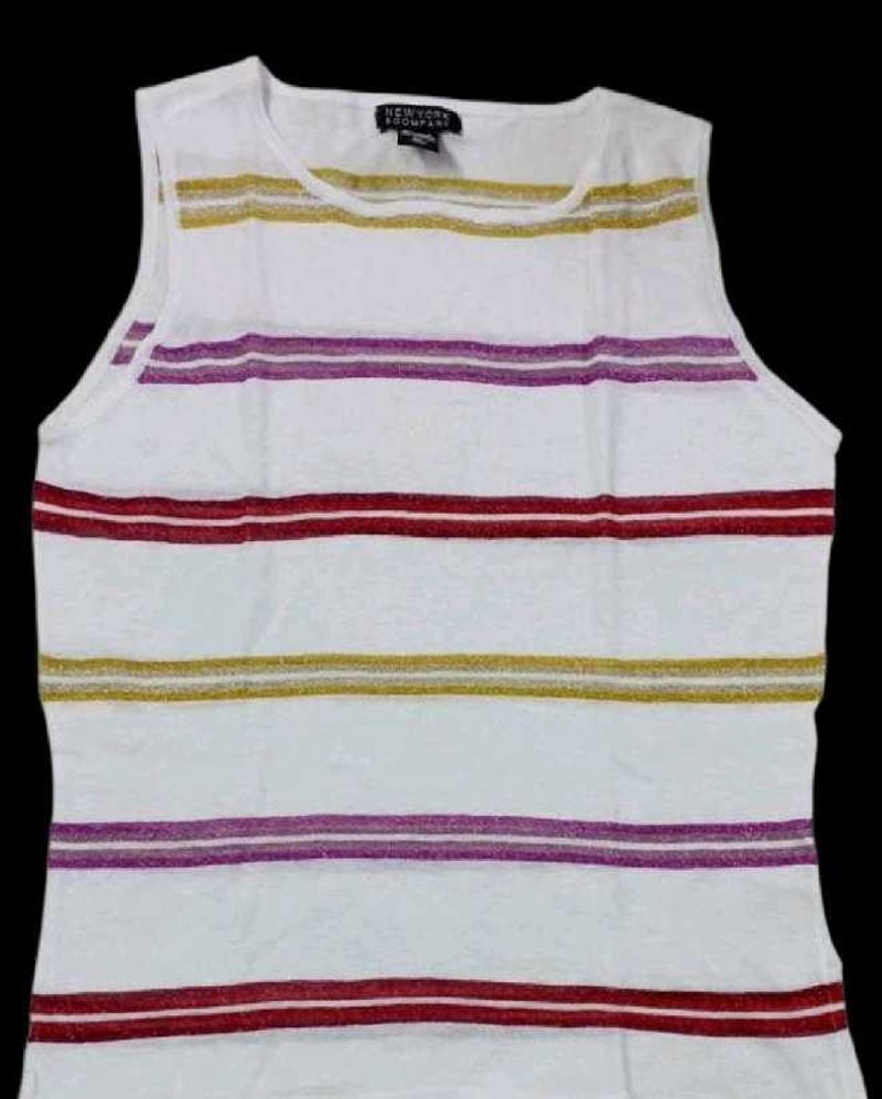 Newyork &amp; Company Striped Tank Top