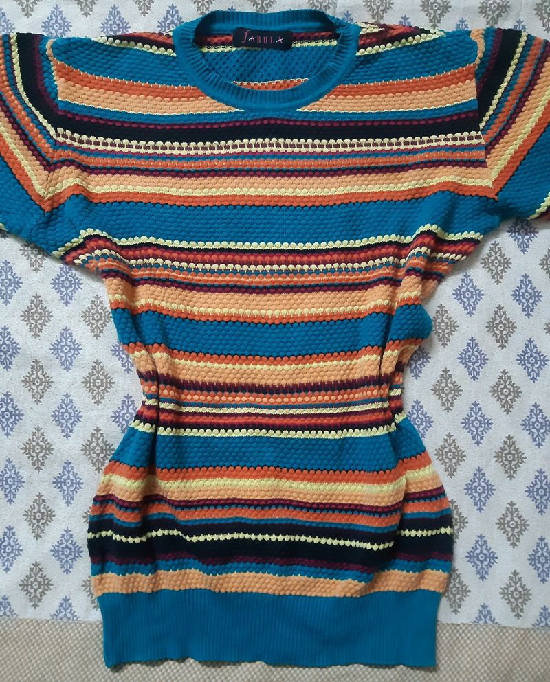 Full Sleeve Multicolor Sweater 💚