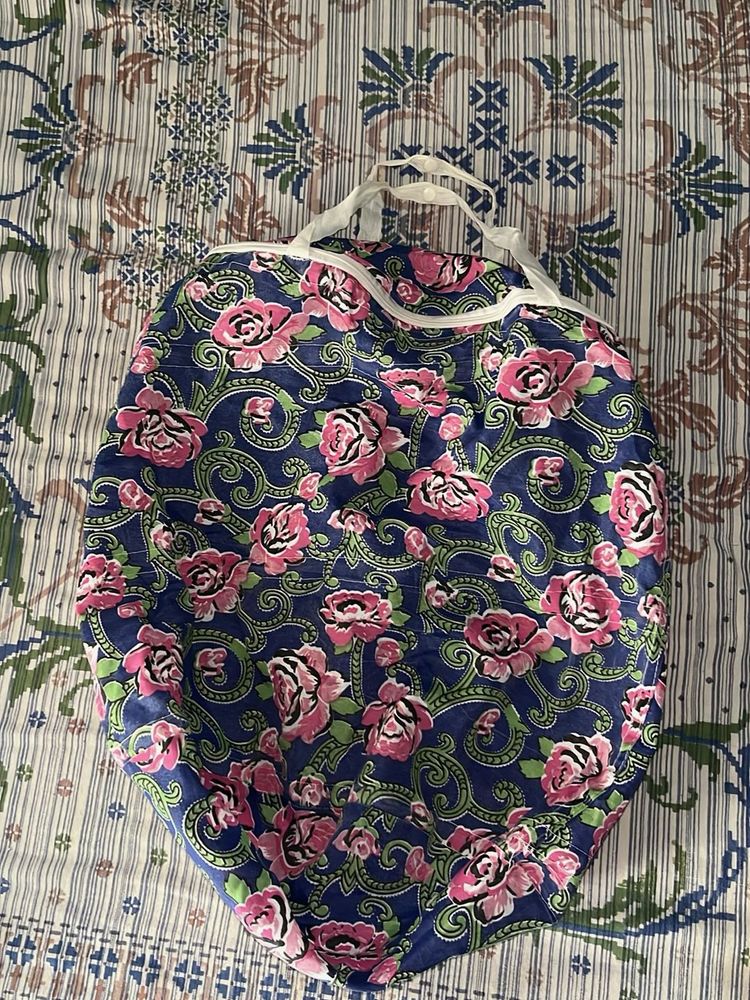 Floral Print laundry bag