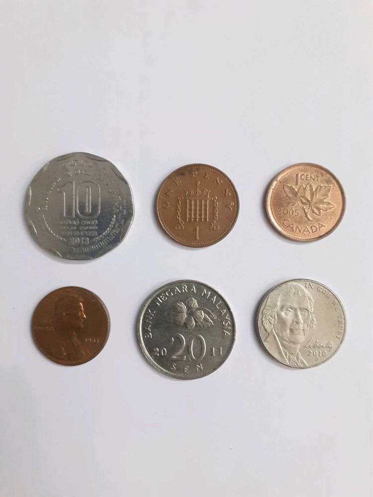 Mix Countries old rare coins