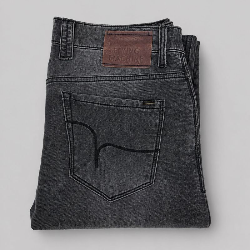 Flying Machine - Charcoal Grey Jeans