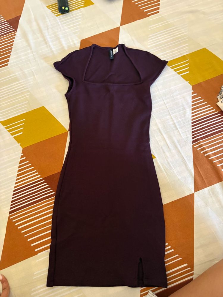 Chic sweetheart Neck Mini Dress