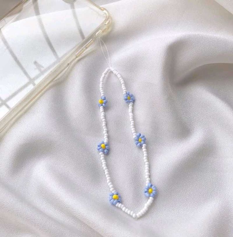 Cute Daisy Phone Charm Strap🩵