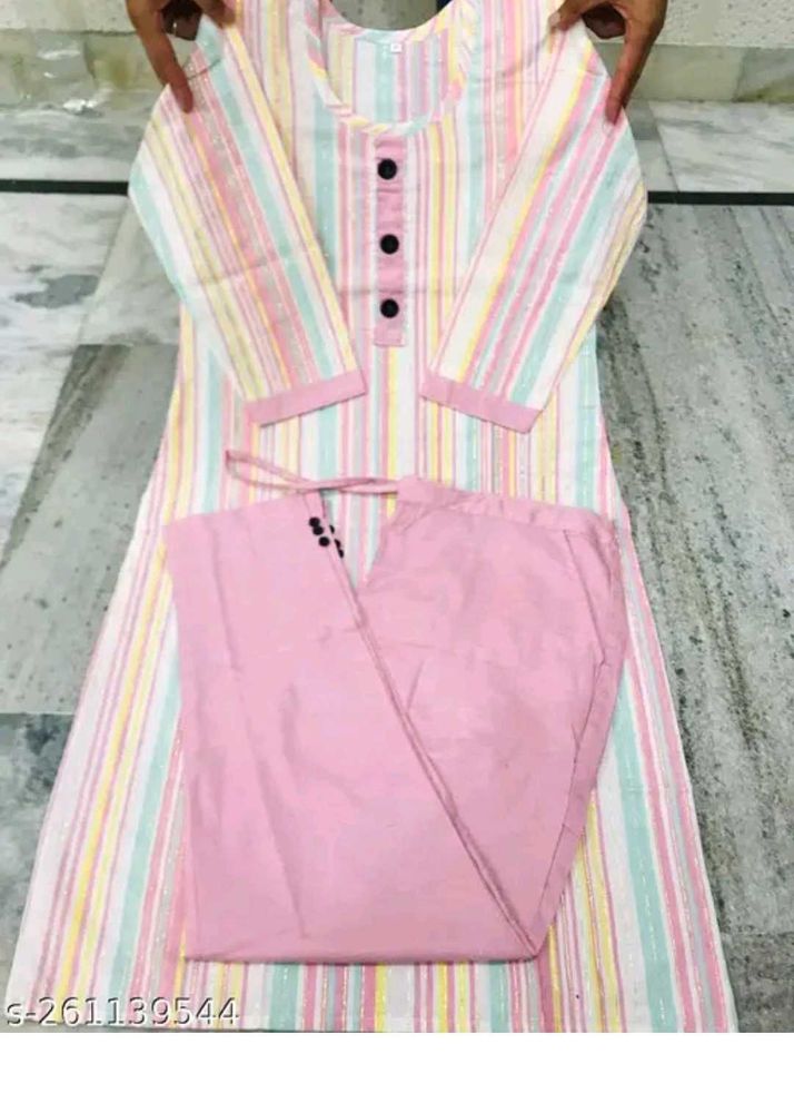 Combo of 2 Striped Kurta Set