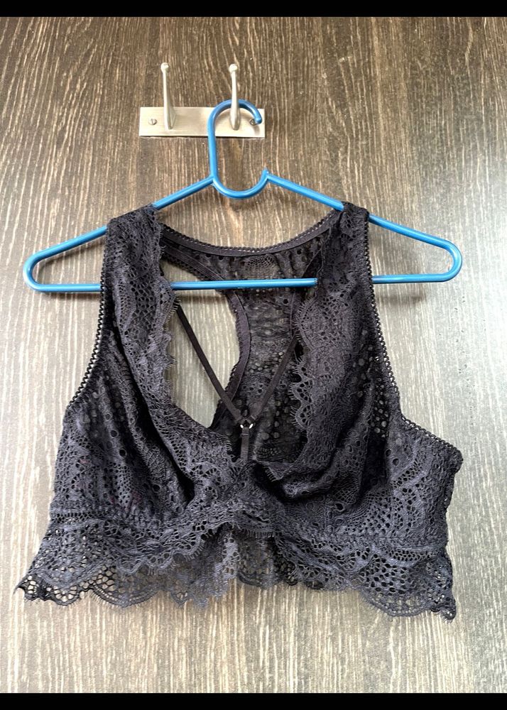 Black Lace Bralette