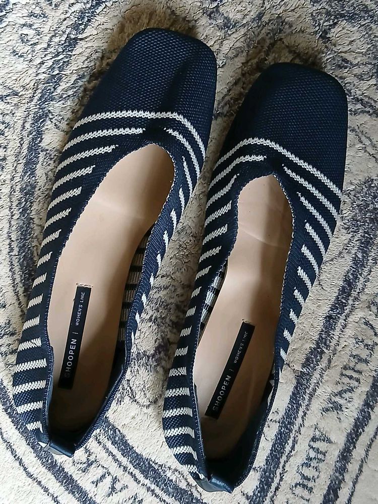 Shoopen Women's Knit Flats