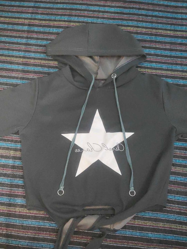 Gray Star Hoodie