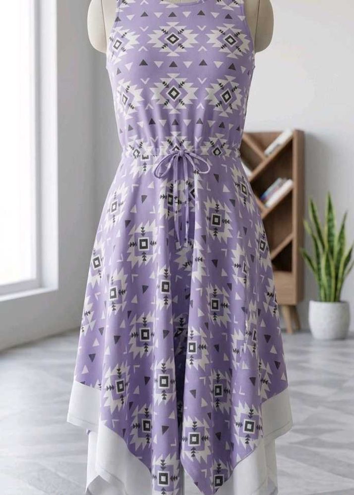 Asymmetrical Frock/ dress for teenage girl