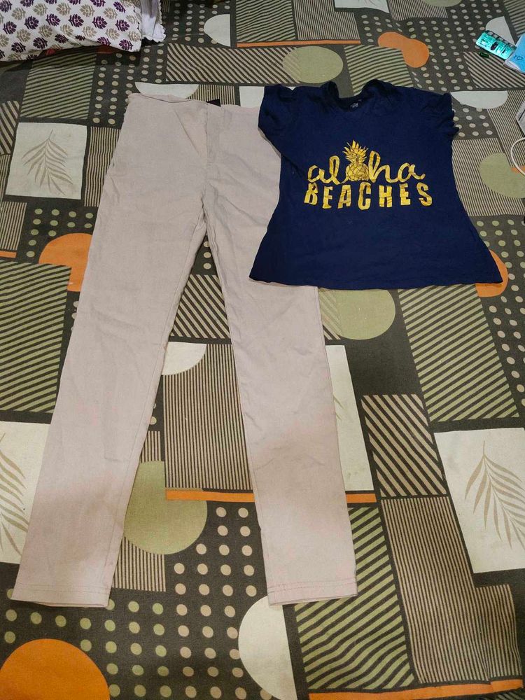 T-shirt and Leggings Set
