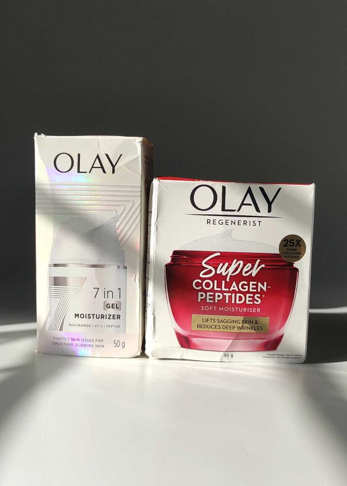 Olay Regenerist &amp; 7 in 1 Gel Moisturizer