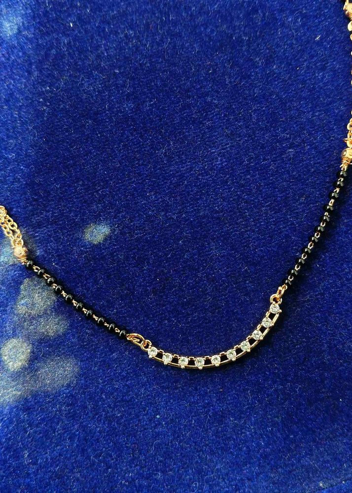 Elegant Mangalsutra with Sparkling Stones