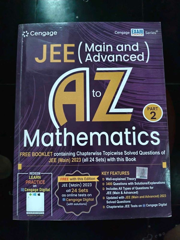 JEE Advanced Mathematics A to Z Book Part 2