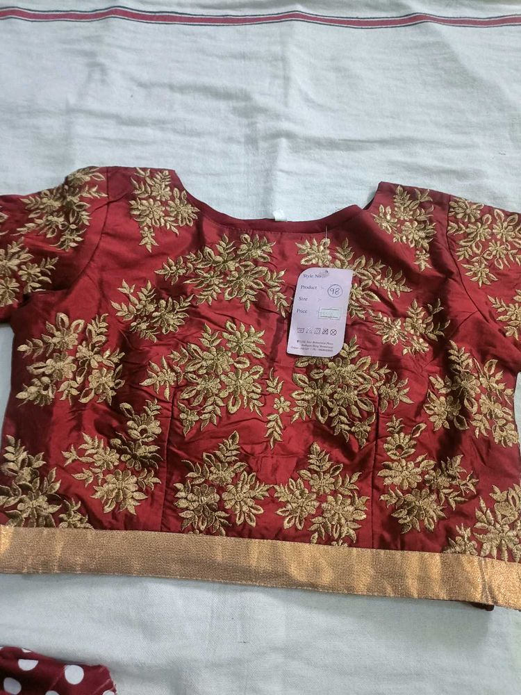Embroidered Lehenga Choli