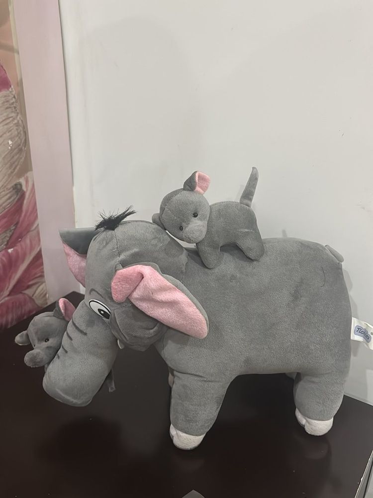 Adorable Elephant Plush Toy