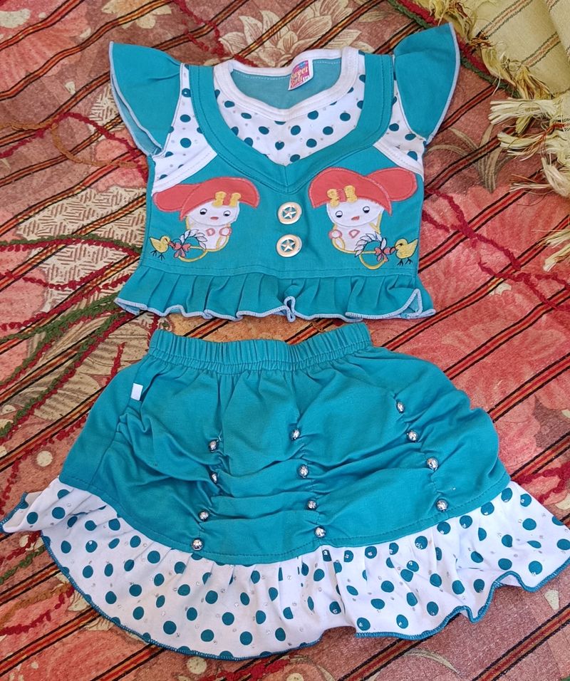 Skirt Top For Baby Girl.. Never Used