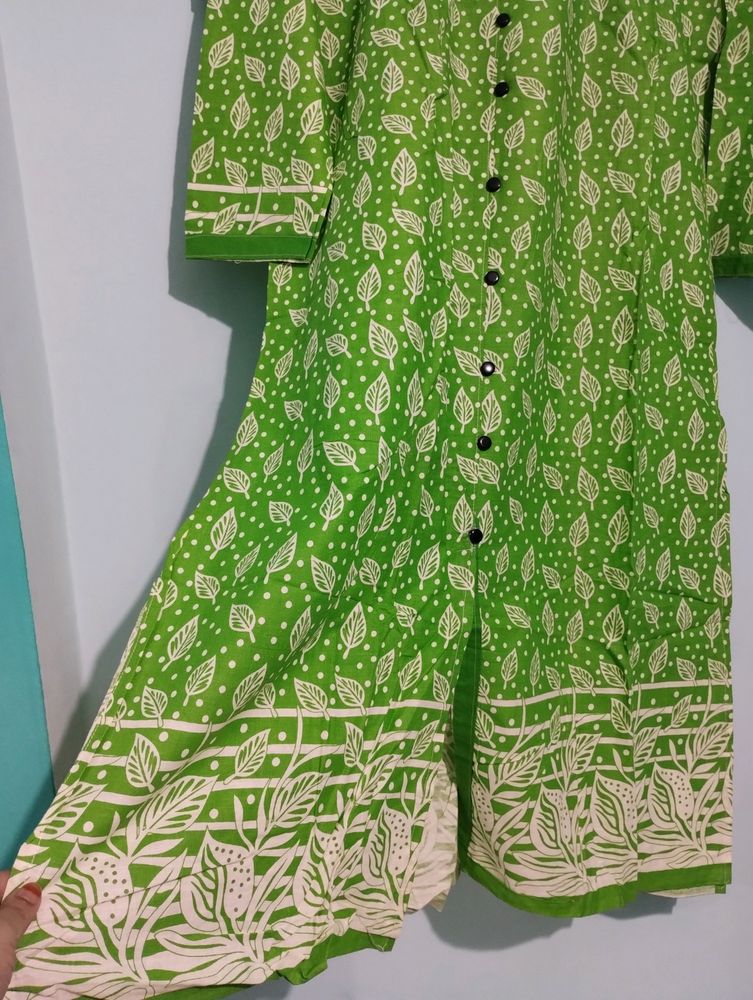 New Green 3xl Cotton Kurta