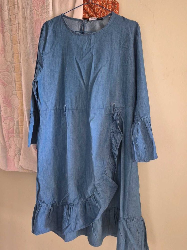 Denim Style Dress