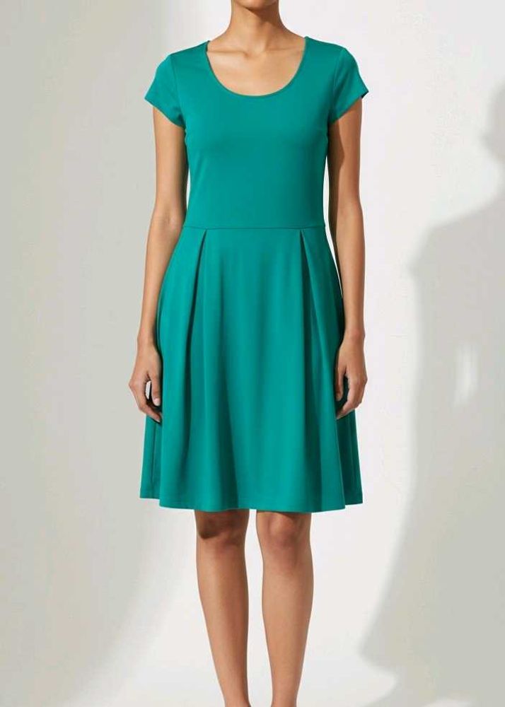 🇮🇳Freedom Sale🇮🇳Green Skater Dress