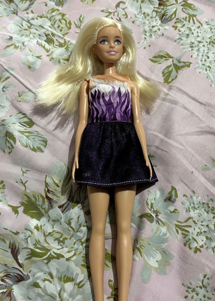 Barbie Doll with Purple Dress